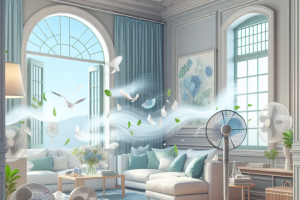 Cómo mantener fresca tu habitación sin aire acondicionado solo con ventiladores Cómo mantener fresca tu habitación sin aire acondicionado solo con ventiladores.