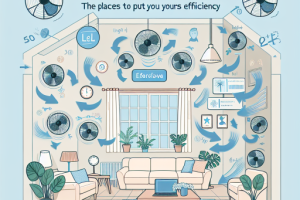 Los mejores lugares para colocar tu ventilador y maximizar su eficiencia Los mejores lugares para colocar tu ventilador y maximizar su eficiencia.