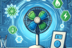 Ventiladores con temporizador: ahorra energía mientras te mantienes fresco.