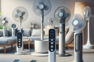 Ventiladores de pedestal con control remoto: comodidad total Ventiladores de pedestal con control remoto: comodidad total.