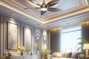 Ventiladores de techo con luz: funcionalidad y estilo en uno Ventiladores de techo con luz: funcionalidad y estilo en uno.