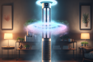 Ventiladores de torre con ionizador: purifica el aire mientras refresca Ventiladores de torre con ionizador: purifica el aire mientras refresca.