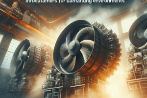 Ventiladores industriales: potencia y durabilidad para entornos exigentes.